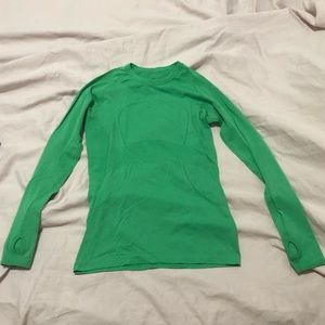 Lululemon Green Swiftly Tech Long Sleeve Shirt 2.0 Race Length